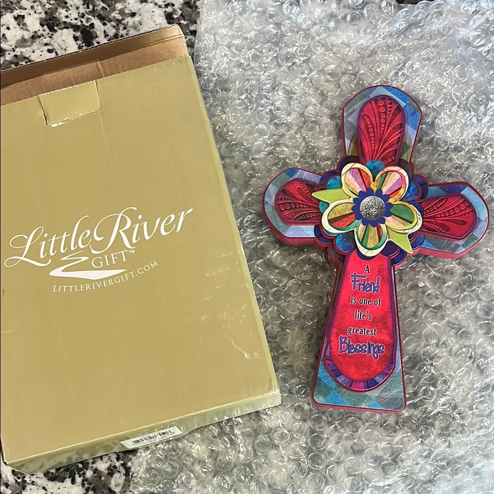 Colorful Cross Wall Decor